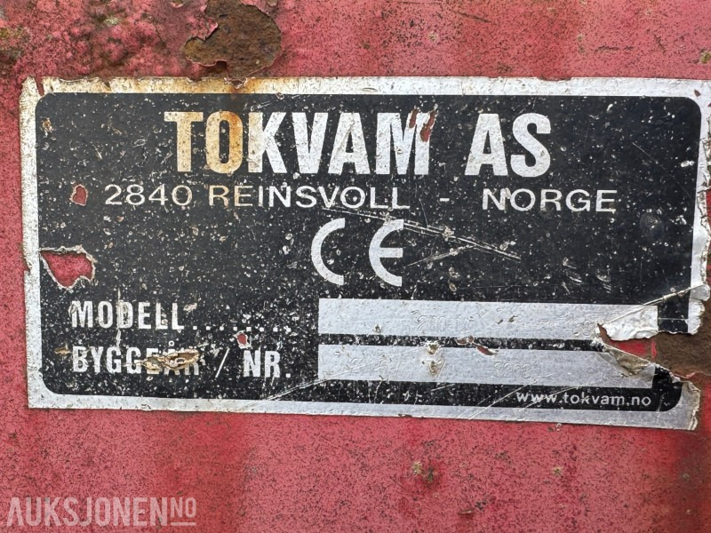 2006 Tokvam 260 THS 2-trinns snøfreser med 3-punkt feste - Maquinaria agrícola: foto 4 2006 Tokvam 260 THS 2-trinns snøfreser med 3-punkt feste - Maquinaria agrícola: foto 4