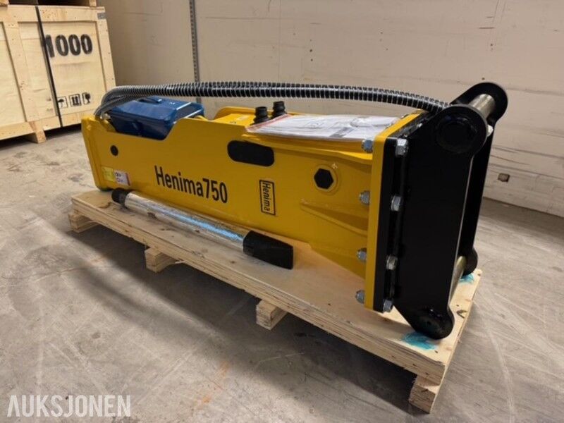 NY HENIMA PIGGHAMMER TIL 6-9 TONNS GRAVEMASKIN S50 M/GARANTI - Martillo hidráulico: foto 2 NY HENIMA PIGGHAMMER TIL 6-9 TONNS GRAVEMASKIN S50 M/GARANTI - Martillo hidráulico: foto 2
