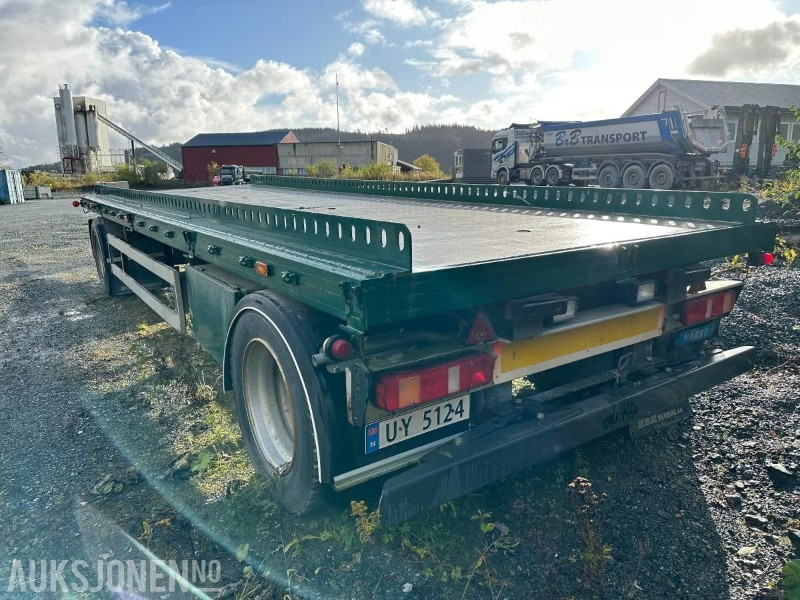 1994 Närko TP2C containerhenger for liftdumpercontainere - Remolque: foto 5 1994 Närko TP2C containerhenger for liftdumpercontainere - Remolque: foto 5