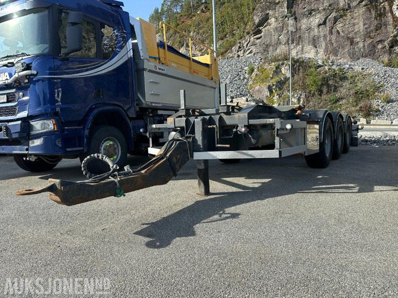 2005 Nor slep PHV 24C - 3 akslet 20 fots Container tralle - EU Godkjent - Remolque: foto 1 2005 Nor slep PHV 24C - 3 akslet 20 fots Container tralle - EU Godkjent - Remolque: foto 1