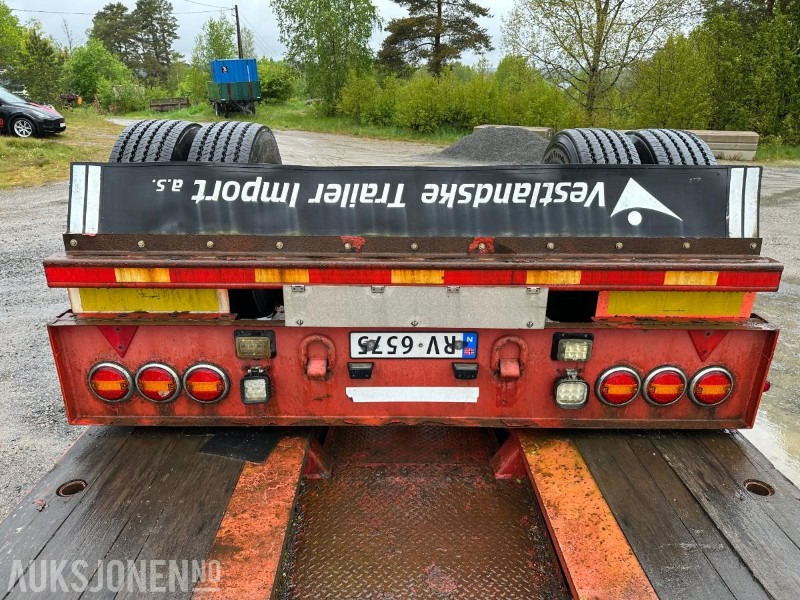 Remolque 2009 Trail King TK154HED lavboy-henger - 4akslet maskinhenger med vse styring: foto 14