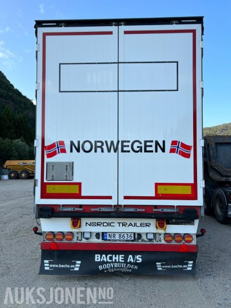 2015 NORDIC TRAILER S342 Alu Alcoa-felger Løft på første aksel Arbeidslys - Remolque: foto 4 2015 NORDIC TRAILER S342 Alu Alcoa-felger Løft på første aksel Arbeidslys - Remolque: foto 4