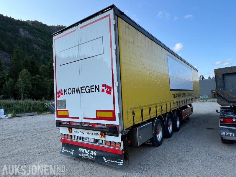 2015 NORDIC TRAILER S342 Alu Alcoa-felger Løft på første aksel Arbeidslys - Remolque: foto 3 2015 NORDIC TRAILER S342 Alu Alcoa-felger Løft på første aksel Arbeidslys - Remolque: foto 3