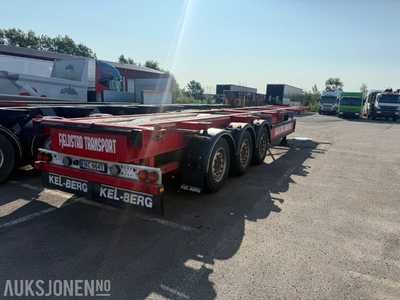 2020 | Kel-Berg C300V 3-akslet containerchassis | Meget god stand | EU-godkjent til 11/2025 - Remolque: foto 3 2020 | Kel-Berg C300V 3-akslet containerchassis | Meget god stand | EU-godkjent til 11/2025 - Remolque: foto 3