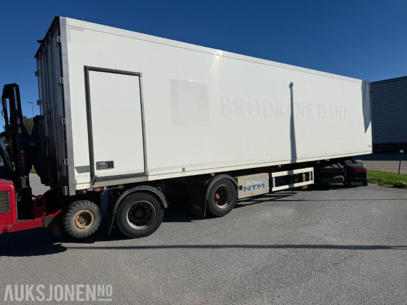 2021 NTM lukket skaptralle m/full sideåpning - 28 paller. - Remolque: foto 1 2021 NTM lukket skaptralle m/full sideåpning - 28 paller. - Remolque: foto 1