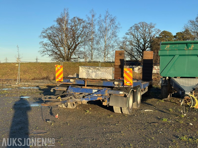 Nor-Slep SL-36M maskinhenger – 2009-modell – 36 tonn totalvekt - Remolque: foto 1 Nor-Slep SL-36M maskinhenger – 2009-modell – 36 tonn totalvekt - Remolque: foto 1