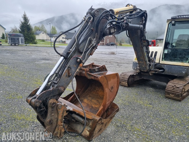 Terex TC75- Terex TC75 - hydraulisk puss, graveskuffe, skjær, to-delt bom. - Excavadora: foto 3 Terex TC75- Terex TC75 - hydraulisk puss, graveskuffe, skjær, to-delt bom. - Excavadora: foto 3