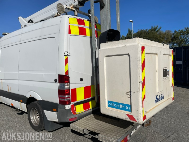 2015 Mercedes-Benz Sprinter 519 liftbil 190hk med Safi SCJ 14 personløfter EU OK - Vehículo municipal: foto 5 2015 Mercedes-Benz Sprinter 519 liftbil 190hk med Safi SCJ 14 personløfter EU OK - Vehículo municipal: foto 5