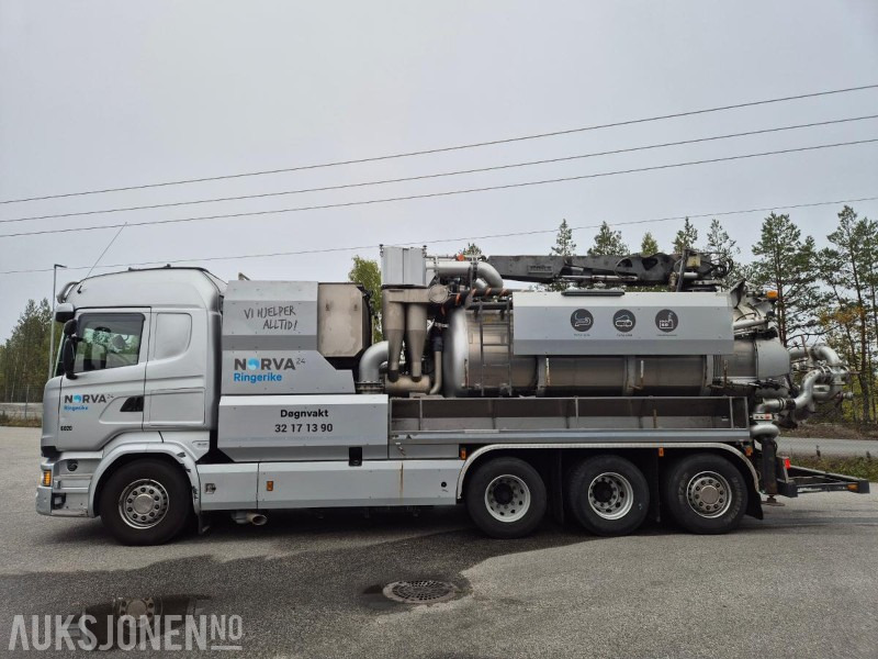 2017 Scania R-580 8x4 Euro6T Supersuger m/Koks BV Påbygg repobjekt - Vehículo municipal: foto 2 2017 Scania R-580 8x4 Euro6T Supersuger m/Koks BV Påbygg repobjekt - Vehículo municipal: foto 2