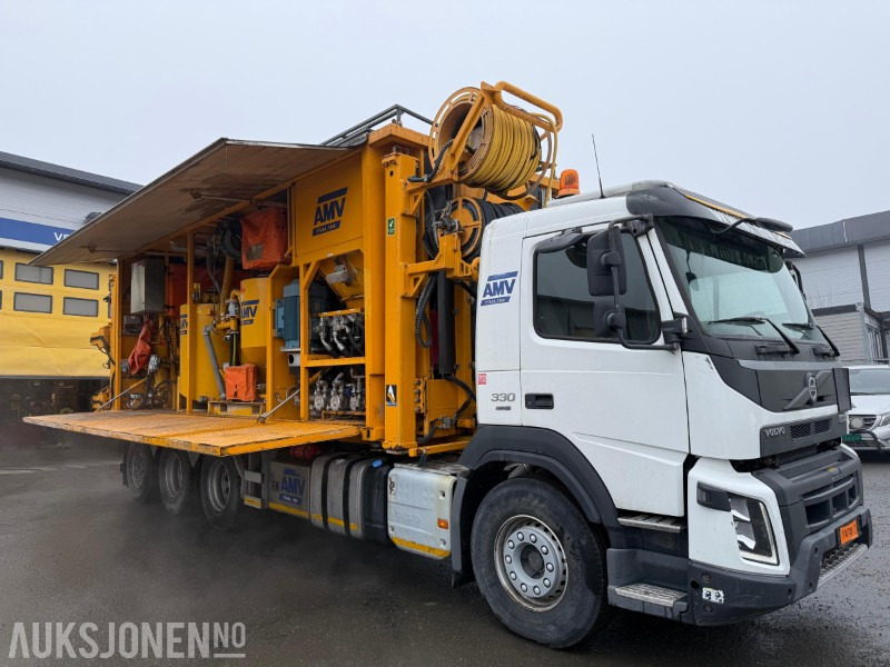 2017 Volvo FM 330, AMV inkjeksjonsrigg, Palfinger kran, Kun 4100 KM, mye utstyr! - Vehículo municipal: foto 2 2017 Volvo FM 330, AMV inkjeksjonsrigg, Palfinger kran, Kun 4100 KM, mye utstyr! - Vehículo municipal: foto 2