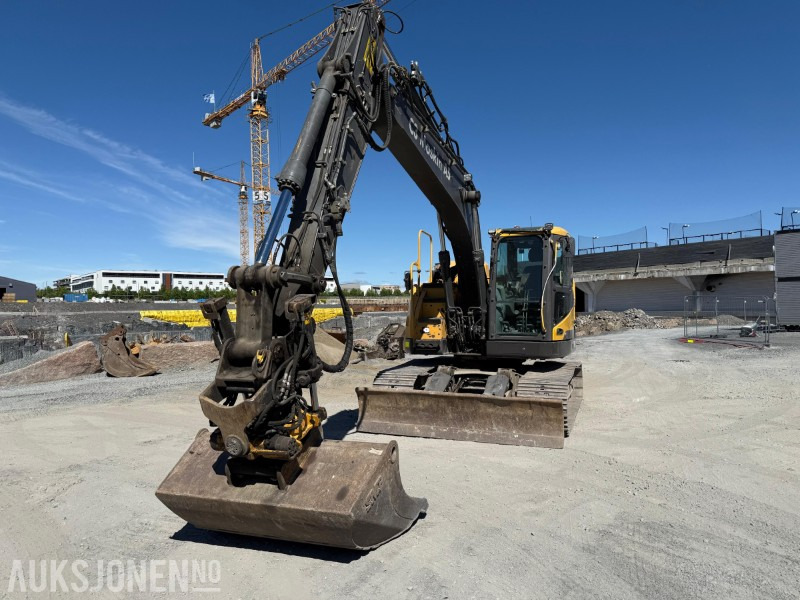 Volvo ECR145 Gravemaskin, tiltrotator, S60, Sentralsmøring, Ryggekamera - Excavadora: foto 2 Volvo ECR145 Gravemaskin, tiltrotator, S60, Sentralsmøring, Ryggekamera - Excavadora: foto 2