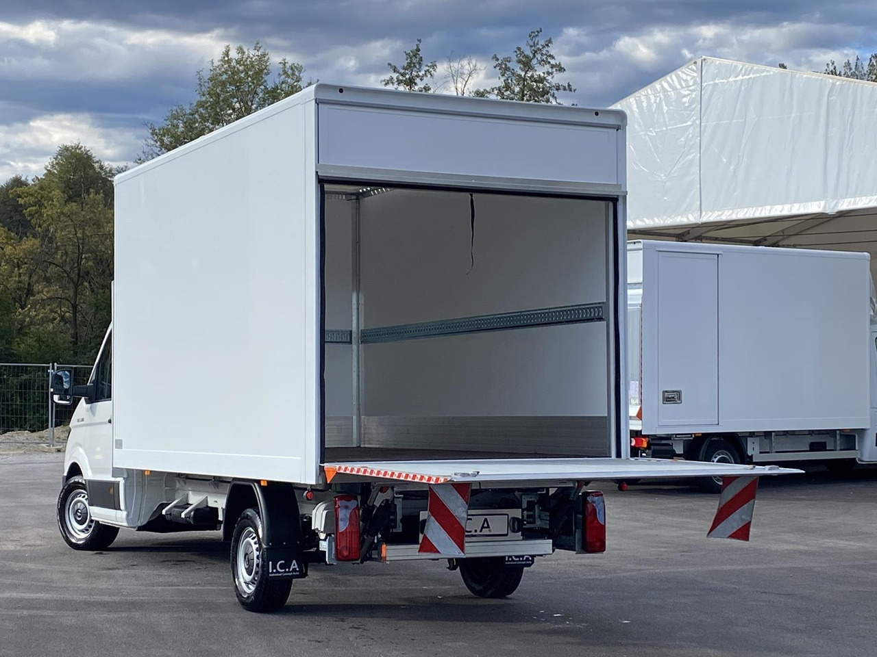 Furgoneta nuevo MAN TGE 3.180 RS4490 1+2, 180PS, 2.0L | ALU-BOX 4200mm + LADERAMPE: foto 15