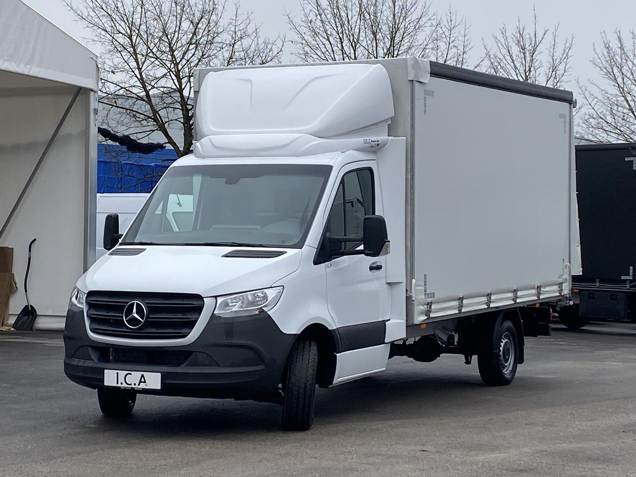 MERCEDES BENZ SPRINTER 317 CDI 170PS 1+2 PRITSCHE PLANE 4100MM - Furgoneta con caja de lona: foto 1 MERCEDES BENZ SPRINTER 317 CDI 170PS 1+2 PRITSCHE PLANE 4100MM - Furgoneta con caja de lona: foto 1