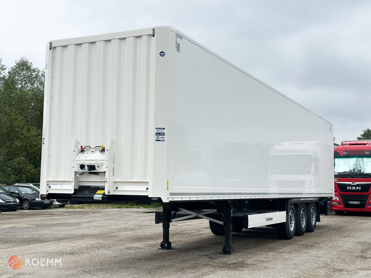 Krone DryLiner*2 Stk*Code XL*Liftachse*Sofort - Caja cerrada semirremolque: foto 1 Krone DryLiner*2 Stk*Code XL*Liftachse*Sofort - Caja cerrada semirremolque: foto 1