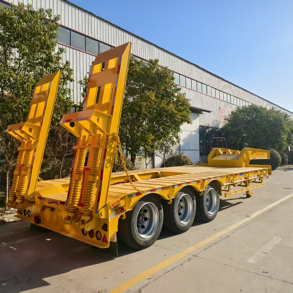ZHICHENG Semi Flat Bed New or Used Low Bed in Length 8m,10,12m, 14m, 16m - Góndola rebajadas semirremolque: foto 2 ZHICHENG Semi Flat Bed New or Used Low Bed in Length 8m,10,12m, 14m, 16m - Góndola rebajadas semirremolque: foto 2