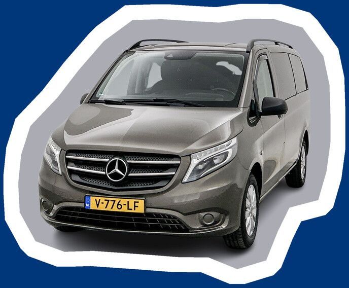 Mercedes-Benz Vito 114 CDI Lang DC Led Dubbele cabine Climate control Trekhaak Navigatie Camera Parkeersensoren - Furgoneta pequeña, Furgoneta combi: foto 1 Mercedes-Benz Vito 114 CDI Lang DC Led Dubbele cabine Climate control Trekhaak Navigatie Camera Parkeersensoren - Furgoneta pequeña, Furgoneta combi: foto 1