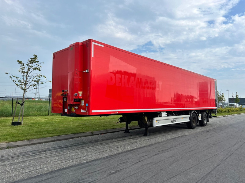 Fliegl SZS 330 Gesloten oplegger 2 Axle / / Ladklep - Caja cerrada semirremolque: foto 1 Fliegl SZS 330 Gesloten oplegger 2 Axle / / Ladklep - Caja cerrada semirremolque: foto 1