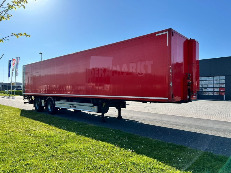 Fliegl SZS 350 Gesloten oplegger 2 Axle / / drum brakes - Caja cerrada semirremolque: foto 3 Fliegl SZS 350 Gesloten oplegger 2 Axle / / drum brakes - Caja cerrada semirremolque: foto 3