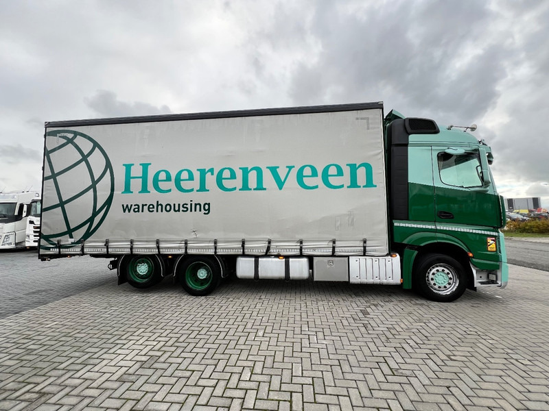 Mercedes-Benz Actros 2745 6x2 bakwagen Schuifzeilen - Camión lona: foto 2 Mercedes-Benz Actros 2745 6x2 bakwagen Schuifzeilen - Camión lona: foto 2