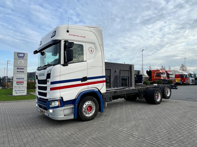 Scania S450 6x2 chassis cabine Retarder / Alcoa / Standclima / 715cm - Chasis camión: foto 1 Scania S450 6x2 chassis cabine Retarder / Alcoa / Standclima / 715cm - Chasis camión: foto 1