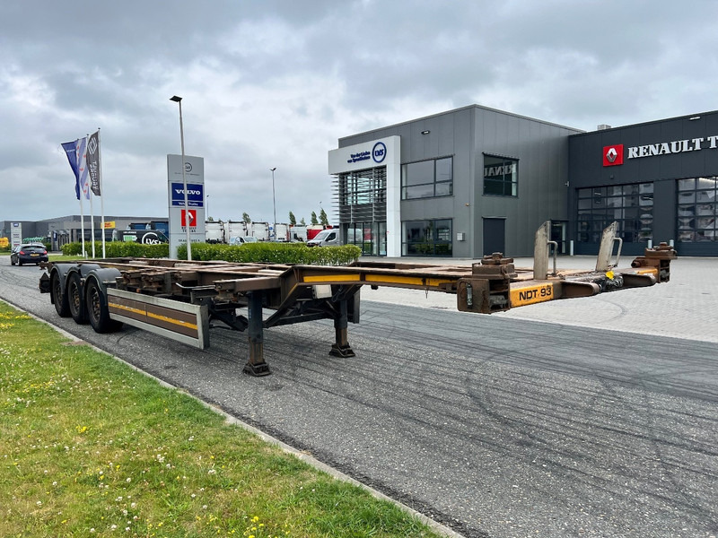 Vogelzang Container chassis 3 Axle VO-15-27-TWL / LZV - Portacontenedore/ Intercambiable semirremolque: foto 3 Vogelzang Container chassis 3 Axle VO-15-27-TWL / LZV - Portacontenedore/ Intercambiable semirremolque: foto 3