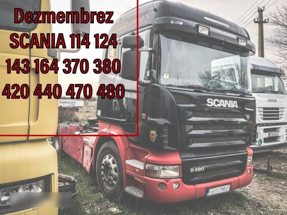 Scania 370 ,420, 440r 470 480 L 112 113 114L - PIESE DIN DEZMEMBRARI - Cabeza tractora: foto 1 Scania 370 ,420, 440r 470 480 L 112 113 114L - PIESE DIN DEZMEMBRARI - Cabeza tractora: foto 1