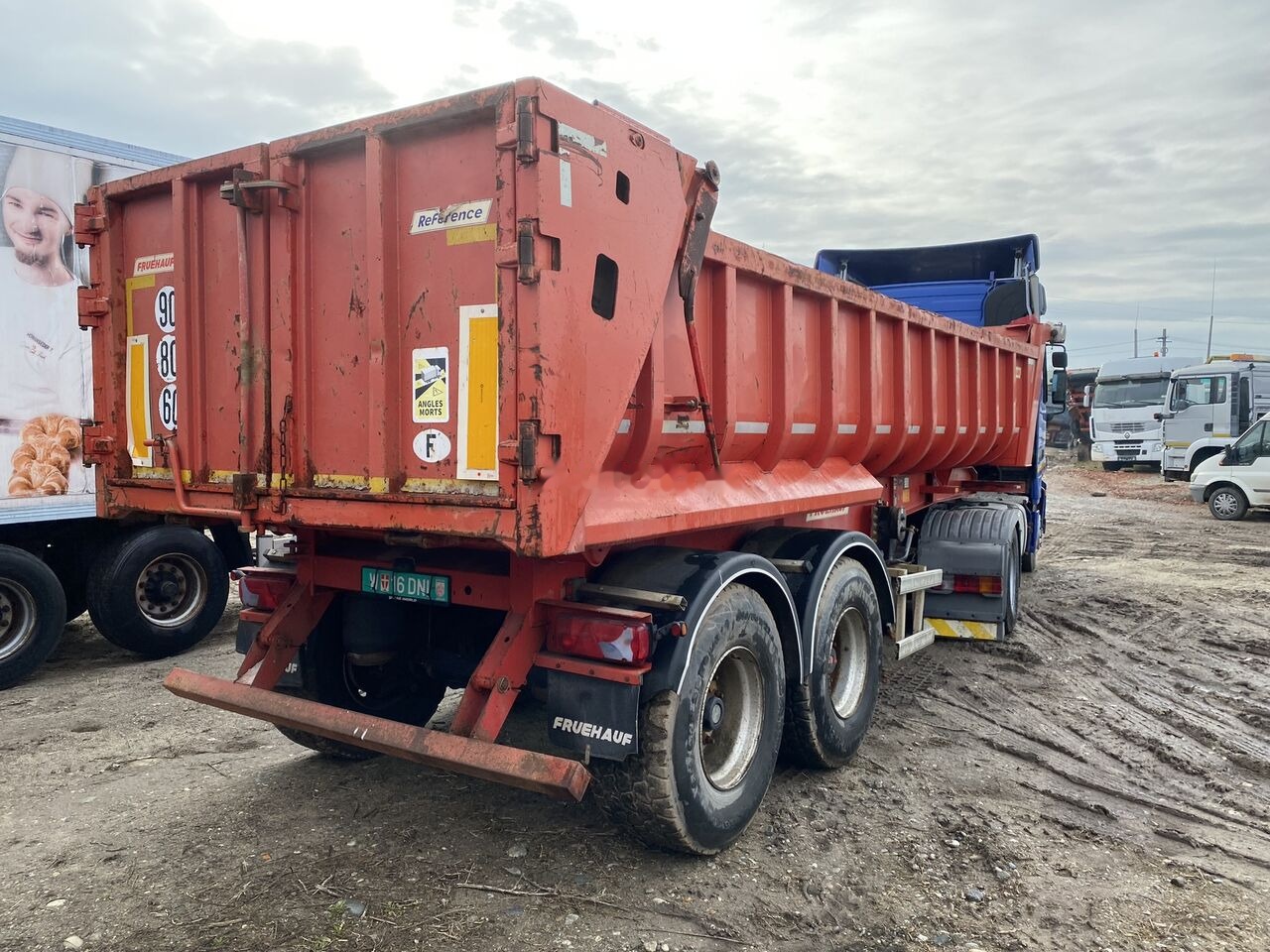 Fruehauf Semiremorca basculabila Aluminiu Agregate PV 6.28 T /// 2 PIECE - Volquete semirremolque: foto 1 Fruehauf Semiremorca basculabila Aluminiu Agregate PV 6.28 T /// 2 PIECE - Volquete semirremolque: foto 1