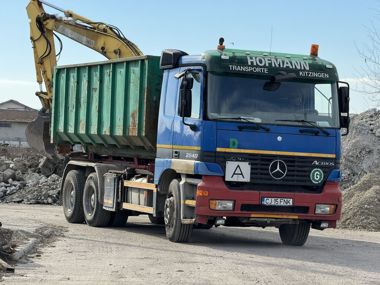 Mercedes-Benz Actros 2640 Abroll Chassy Changer - Volquete camión: foto 4 Mercedes-Benz Actros 2640 Abroll Chassy Changer - Volquete camión: foto 4