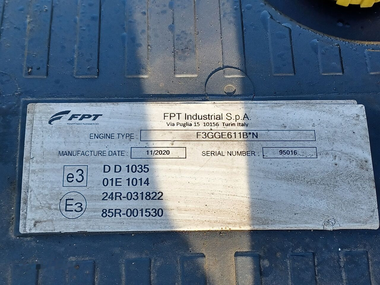 IVECO F3GGE611B*N IVECO truck - Motor para Camión: foto 1 IVECO F3GGE611B*N IVECO truck - Motor para Camión: foto 1