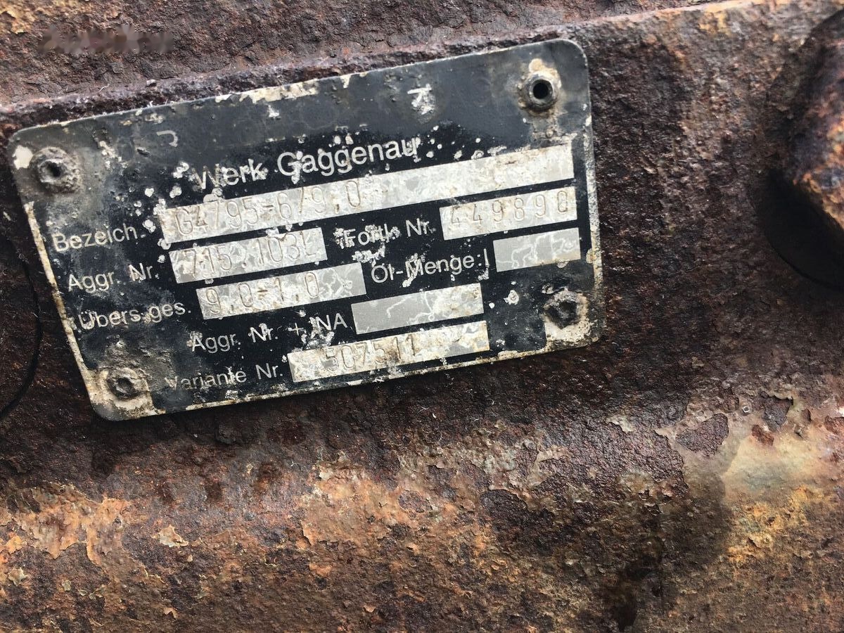 Mercedes-Benz G4/95-6/9.0 Mercedes-Benz - Caja de cambios para Camión: foto 1 Mercedes-Benz G4/95-6/9.0 Mercedes-Benz - Caja de cambios para Camión: foto 1