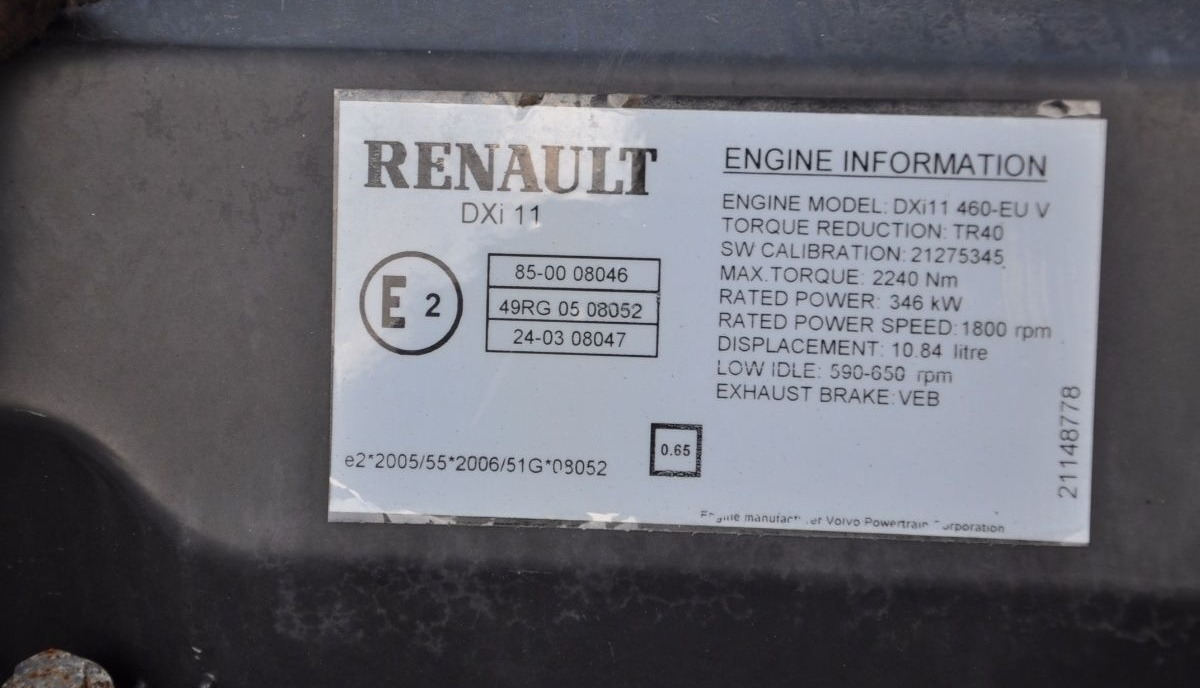 Renault DXi11 Renault PREMIUM DXI - Motor para Camión: foto 3 Renault DXi11 Renault PREMIUM DXI - Motor para Camión: foto 3