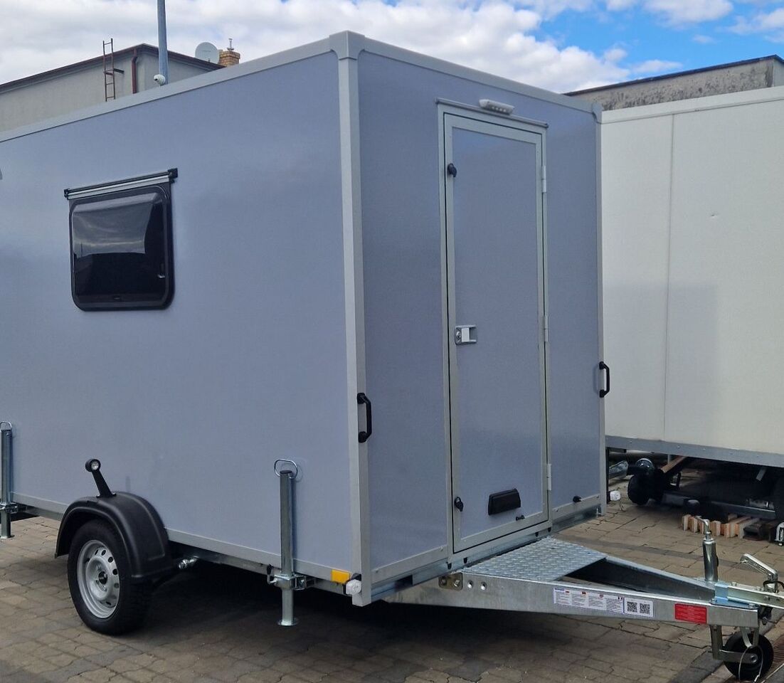 NOWA Przyczepa Socjalna Stróżówka Brygadówka Magazyn Budowa Bauwagen - Casa contenedor, Remolque: foto 1 NOWA Przyczepa Socjalna Stróżówka Brygadówka Magazyn Budowa Bauwagen - Casa contenedor, Remolque: foto 1