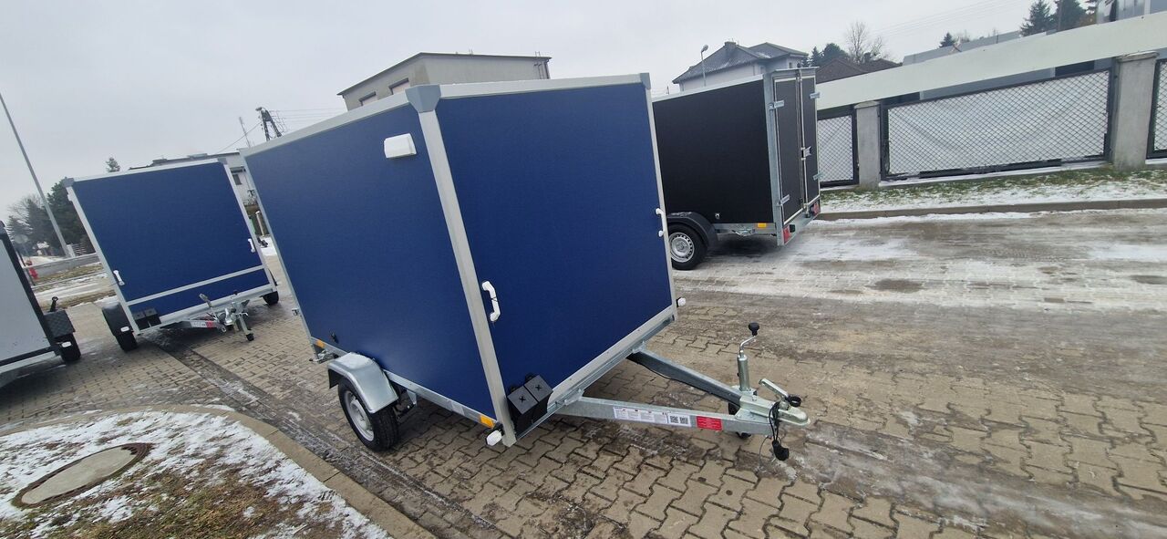 Przyczepa Nowa Kontener Furgon Ciężarowa 750kg Najtaniej w kraju - Remolque de coche: foto 5 Przyczepa Nowa Kontener Furgon Ciężarowa 750kg Najtaniej w kraju - Remolque de coche: foto 5