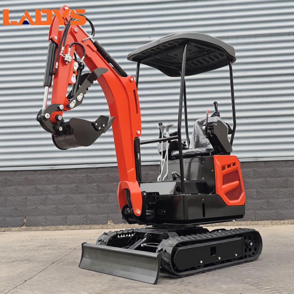 LADYS DY18 Mini Excavator CE Certification Kubota Engine(Factory Outlet) Mini Pelle Minibagger Minikoparka Miniexcavadora - Miniexcavadora: foto 4 LADYS DY18 Mini Excavator CE Certification Kubota Engine(Factory Outlet) Mini Pelle Minibagger Minikoparka Miniexcavadora - Miniexcavadora: foto 4