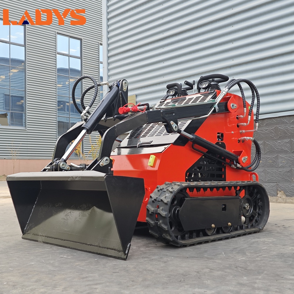 LADYS Free Shipping Mini Skid Steer Loader Compact Track Electric/Diesel Chinese Mini Skid Steer Loader For Sale With Mini Skid Steer Attachments 4 In 1 Bucket - Minicargadora: foto 5 LADYS Free Shipping Mini Skid Steer Loader Compact Track Electric/Diesel Chinese Mini Skid Steer Loader For Sale With Mini Skid Steer Attachments 4 In 1 Bucket - Minicargadora: foto 5