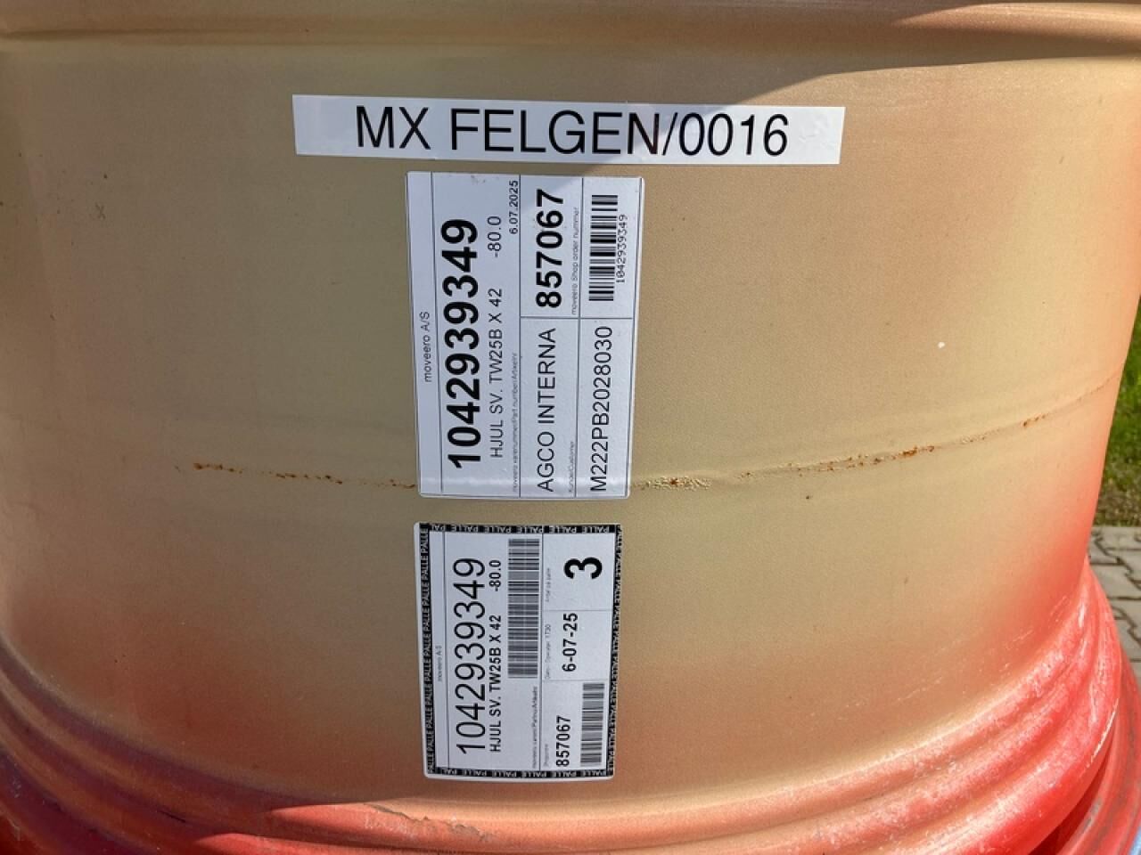 FELGEN TW25B X 42 - Llanta: foto 4 FELGEN TW25B X 42 - Llanta: foto 4