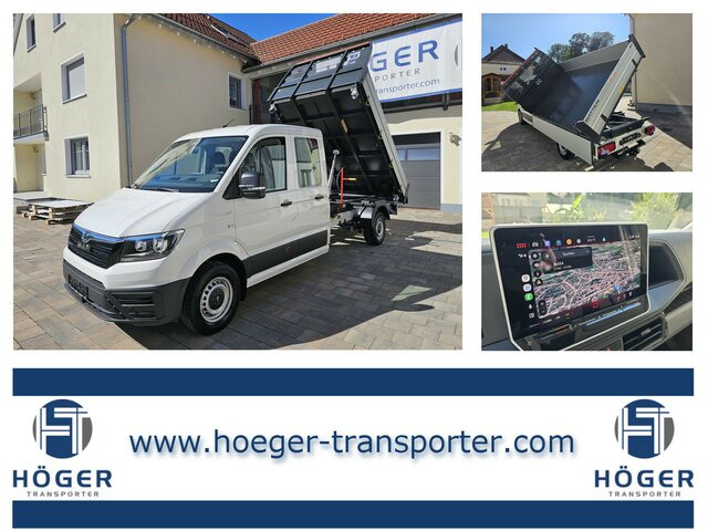 MAN TGE 3.140 Doka L4 Dreiseitenkipper Facelift - Volquete furgoneta, Furgoneta combi: foto 1 MAN TGE 3.140 Doka L4 Dreiseitenkipper Facelift - Volquete furgoneta, Furgoneta combi: foto 1