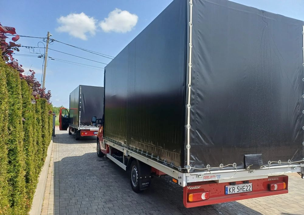 Furgoneta con caja de lona Renault Master 10 palet 170 KM PODUSZKI +KOMPRESOR: foto 13