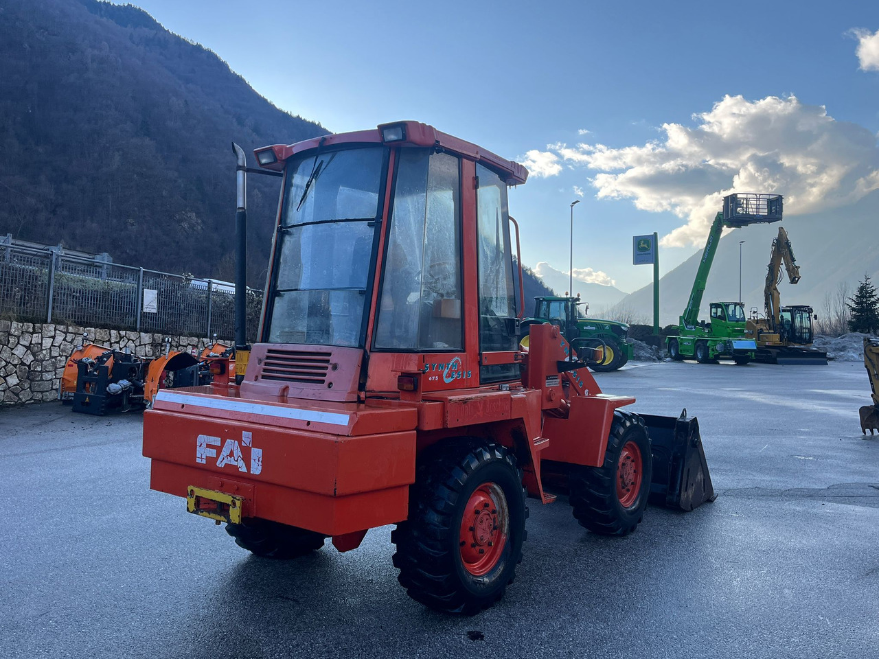 PALAGOMMATA FAI 675 - Cargadora de ruedas: foto 4 PALAGOMMATA FAI 675 - Cargadora de ruedas: foto 4