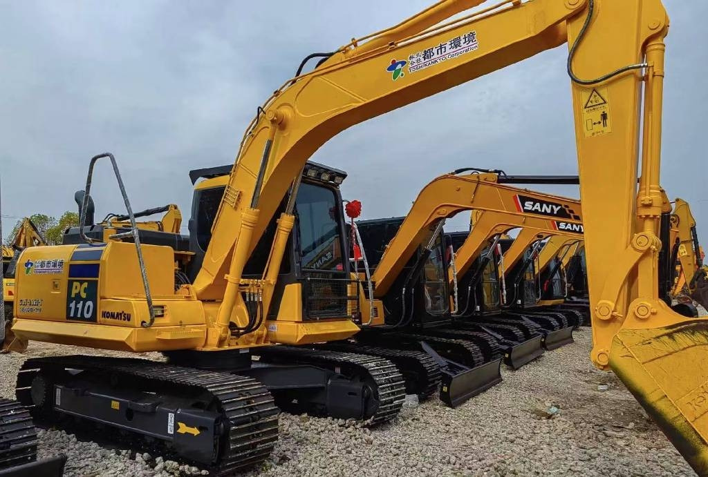 Komatsu PC 110 - Excavadora de cadenas: foto 1 Komatsu PC 110 - Excavadora de cadenas: foto 1