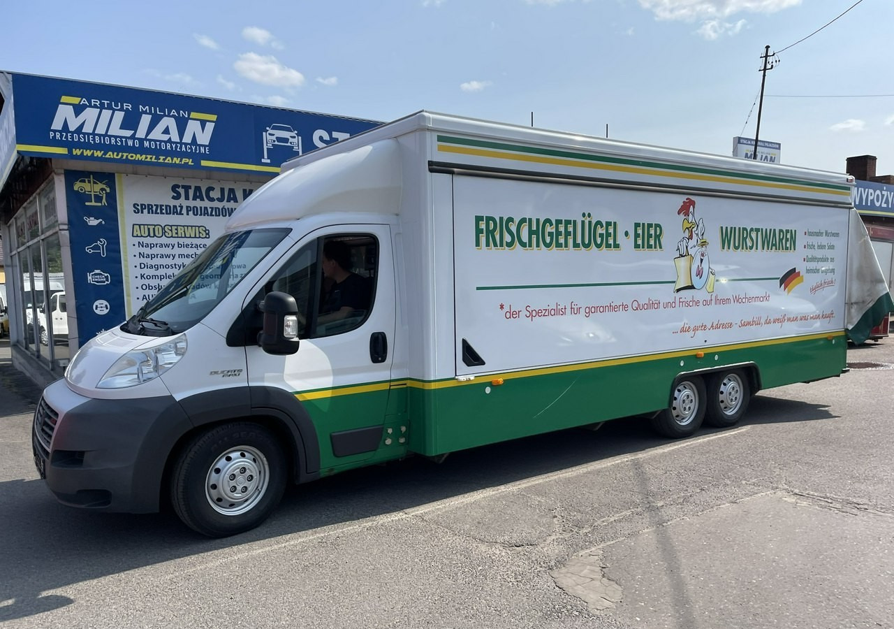 Camión tienda Fiat Doblo Autosklep wędlin Gastronomiczna food truck foodtruck sklep Borco 200: foto 19