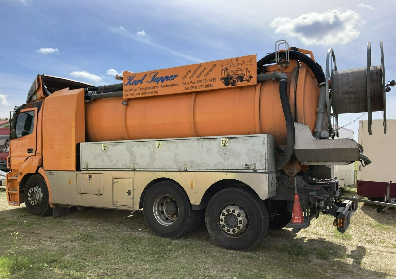 Limpieza de alcantarillado Mercedes-Benz Inny Mercedes-Benz AXOR 2543 Asenizacyjny kanalizacja szambiarka Wuko Beczka 2010: foto 7