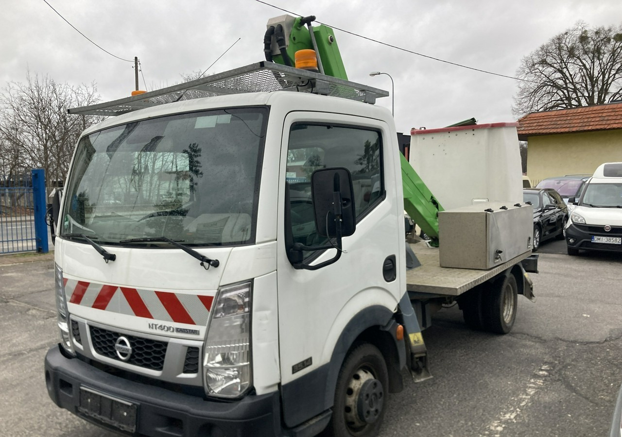 Nissan Cabstar Cabstar Canter Zwyżka Podnośnik koszowy 14.5 m 63tkm 2014r - Camión con plataforma elevadora: foto 1 Nissan Cabstar Cabstar Canter Zwyżka Podnośnik koszowy 14.5 m 63tkm 2014r - Camión con plataforma elevadora: foto 1