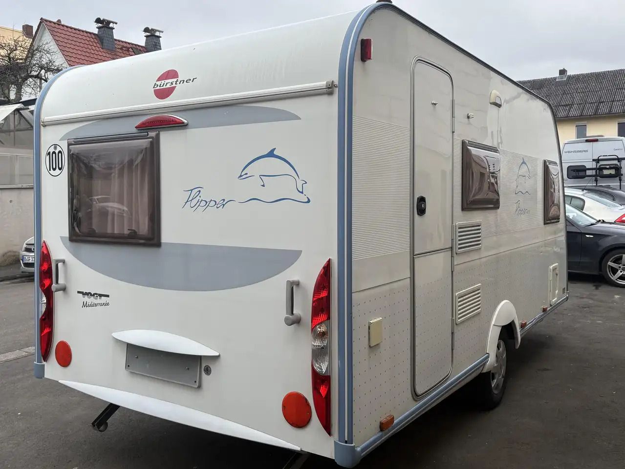 Bürstner Flipper 430 TS Vorzelt - Caravana: foto 2 Bürstner Flipper 430 TS Vorzelt - Caravana: foto 2