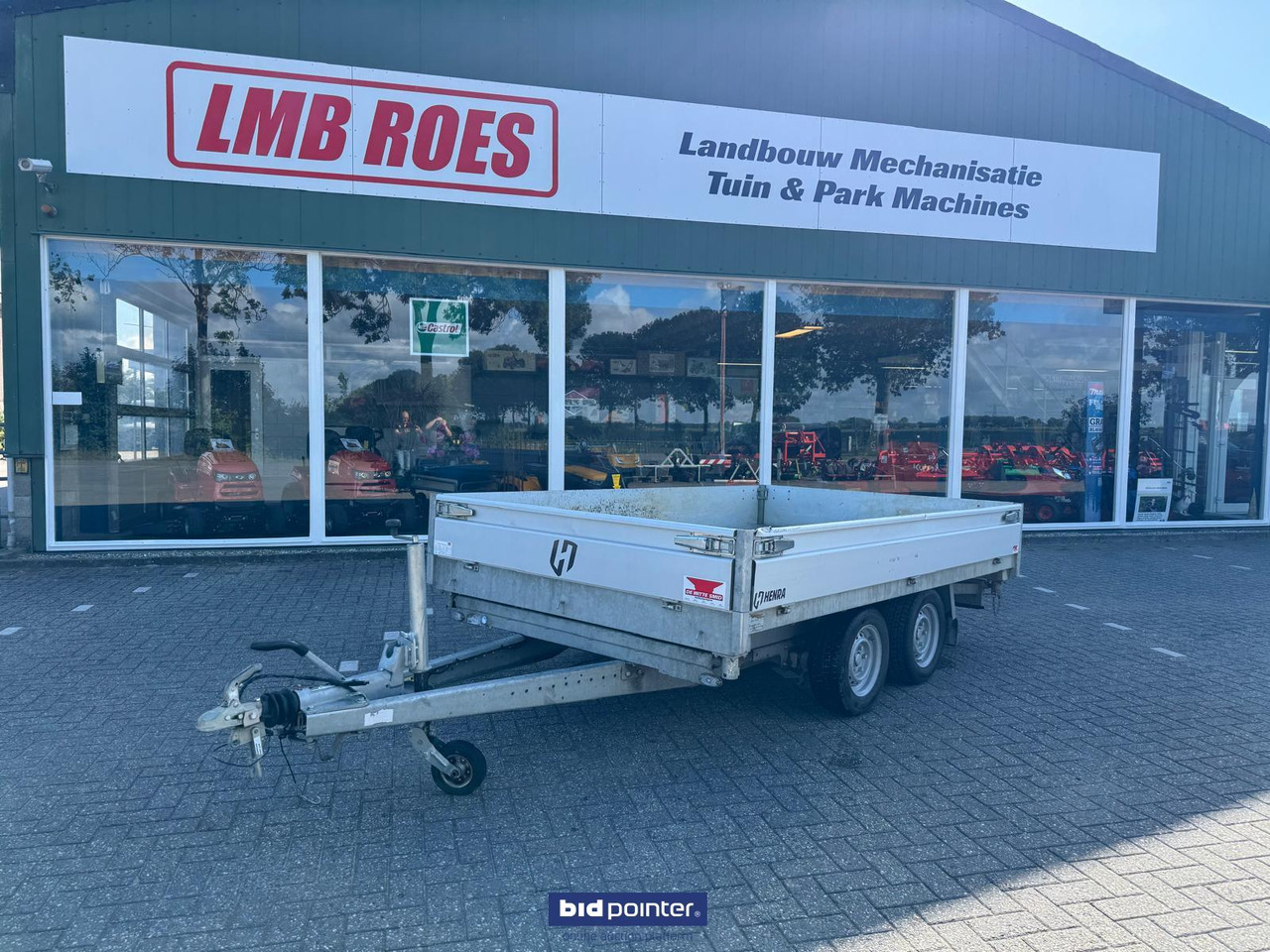 Henra KP27- 3318  3 zijdige kiep aanhangwagen   aanhanger - Volquete remolque: foto 2 Henra KP27- 3318  3 zijdige kiep aanhangwagen   aanhanger - Volquete remolque: foto 2