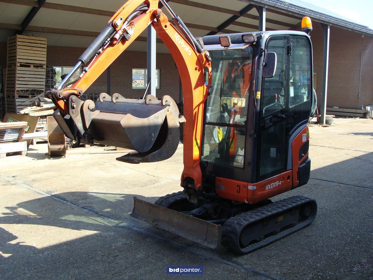 KUBOTA KX 019-4 - Miniexcavadora: foto 4 KUBOTA KX 019-4 - Miniexcavadora: foto 4