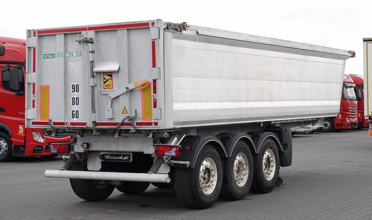 Benalu WYWROTKA / 25 m3 / ALUMINIOWA / OŚ PODNOSZONA / - Volquete semirremolque: foto 3 Benalu WYWROTKA / 25 m3 / ALUMINIOWA / OŚ PODNOSZONA / - Volquete semirremolque: foto 3