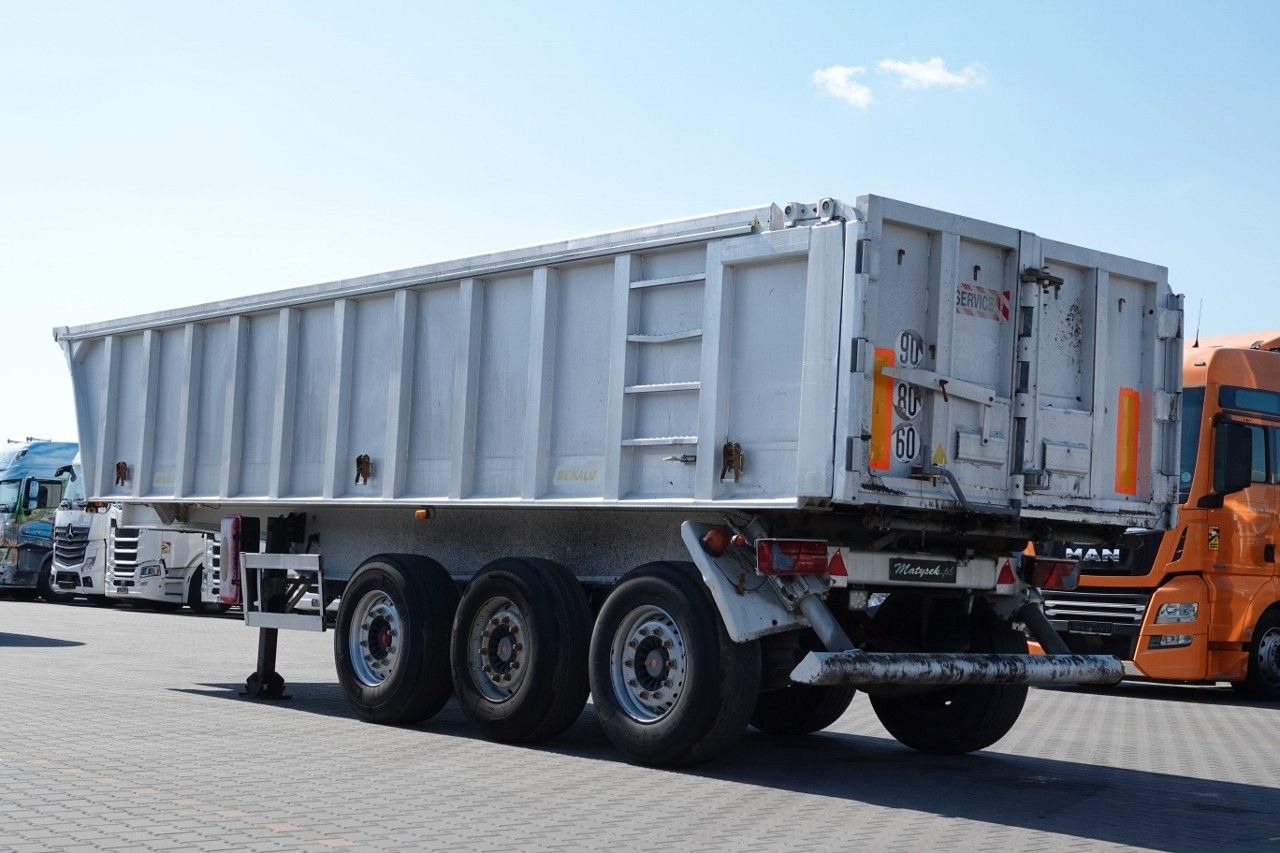 Benalu WYWROTKA / 25 m3 / ALUMINIOWA / SAF / SPROWADZ - Volquete semirremolque: foto 3 Benalu WYWROTKA / 25 m3 / ALUMINIOWA / SAF / SPROWADZ - Volquete semirremolque: foto 3