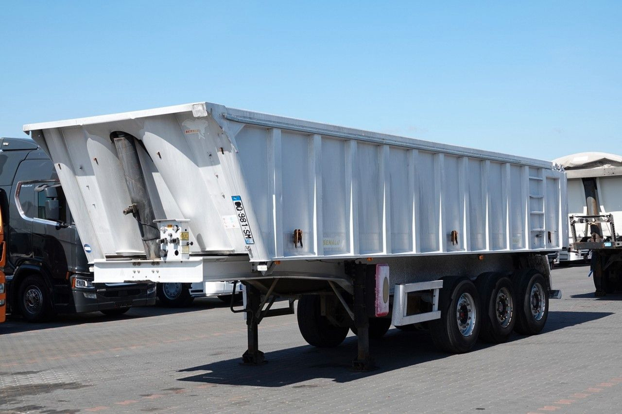 Benalu WYWROTKA / 25 m3 / ALUMINIOWA / SAF / SPROWADZ - Volquete semirremolque: foto 1 Benalu WYWROTKA / 25 m3 / ALUMINIOWA / SAF / SPROWADZ - Volquete semirremolque: foto 1