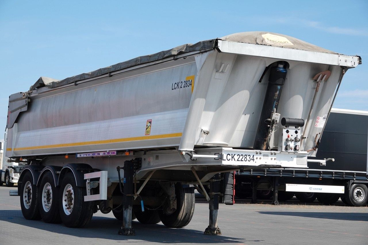 Benalu WYWROTKA 27 m3 / ALUMINIOWA / HYDRAULICZNA KLAPA - Volquete semirremolque: foto 1 Benalu WYWROTKA 27 m3 / ALUMINIOWA / HYDRAULICZNA KLAPA - Volquete semirremolque: foto 1